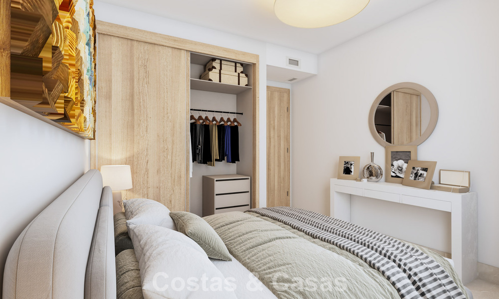 Nouveaux appartements modernes avec des vues phénoménales à vendre à Mijas Costa, Costa del Sol 794619