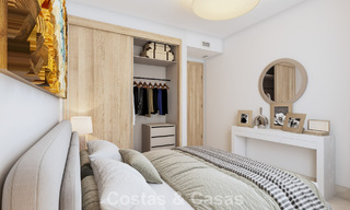 Nouveaux appartements modernes avec des vues phénoménales à vendre à Mijas Costa, Costa del Sol 794619 
