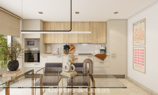 Nouveaux appartements modernes avec des vues phénoménales à vendre à Mijas Costa, Costa del Sol 794622 