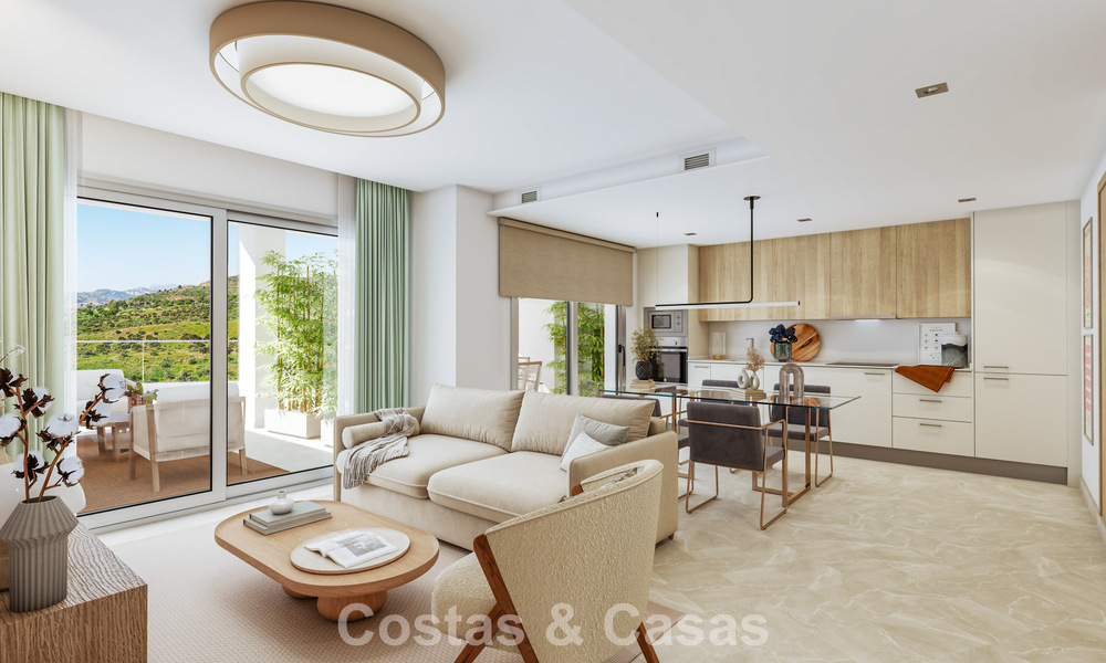 Nouveaux appartements modernes avec des vues phénoménales à vendre à Mijas Costa, Costa del Sol 794623