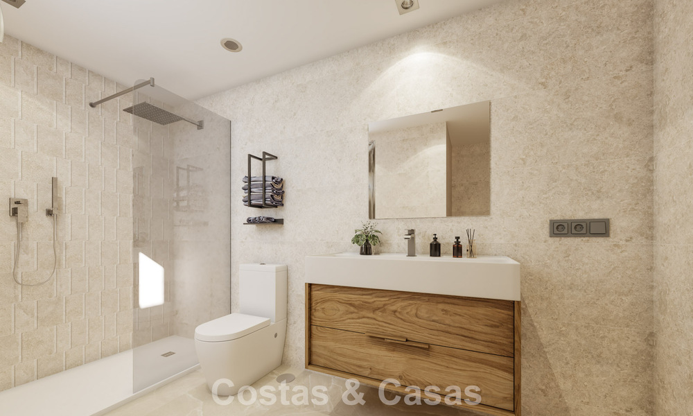 Nouveaux appartements modernes avec des vues phénoménales à vendre à Mijas Costa, Costa del Sol 794625