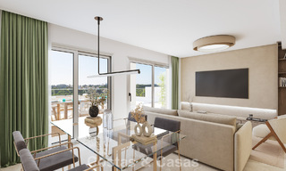 Nouveaux appartements modernes avec des vues phénoménales à vendre à Mijas Costa, Costa del Sol 794629 