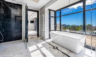 Majestueuse villa de luxe avec vues sur le golf, les montagnes et la mer à vendre dans un quartier de golf à Marbella - Benahavís 794730 