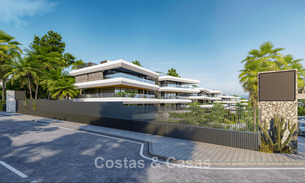 Appartements neufs de luxe modernes à vendre sur la New Golden Mile, entre Marbella et Estepona 794741