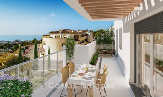 Appartements modernes à vendre dans un projet contemporain avec vue sur la mer à Benalmádena, Costa del Sol 794897 