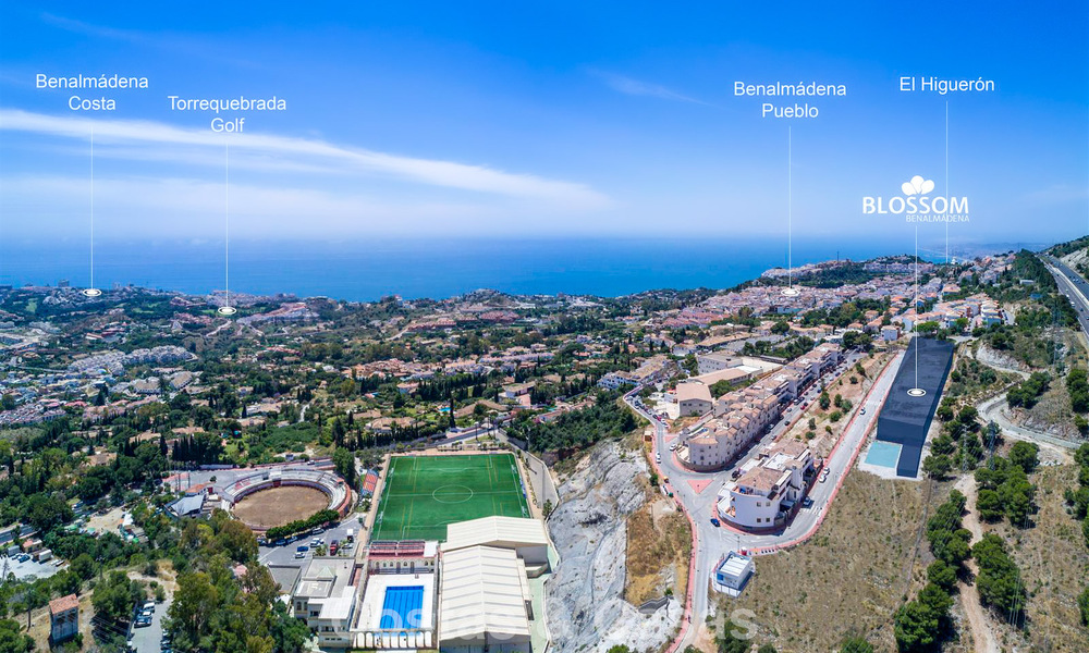 Appartements modernes à vendre dans un projet contemporain avec vue sur la mer à Benalmádena, Costa del Sol 794899