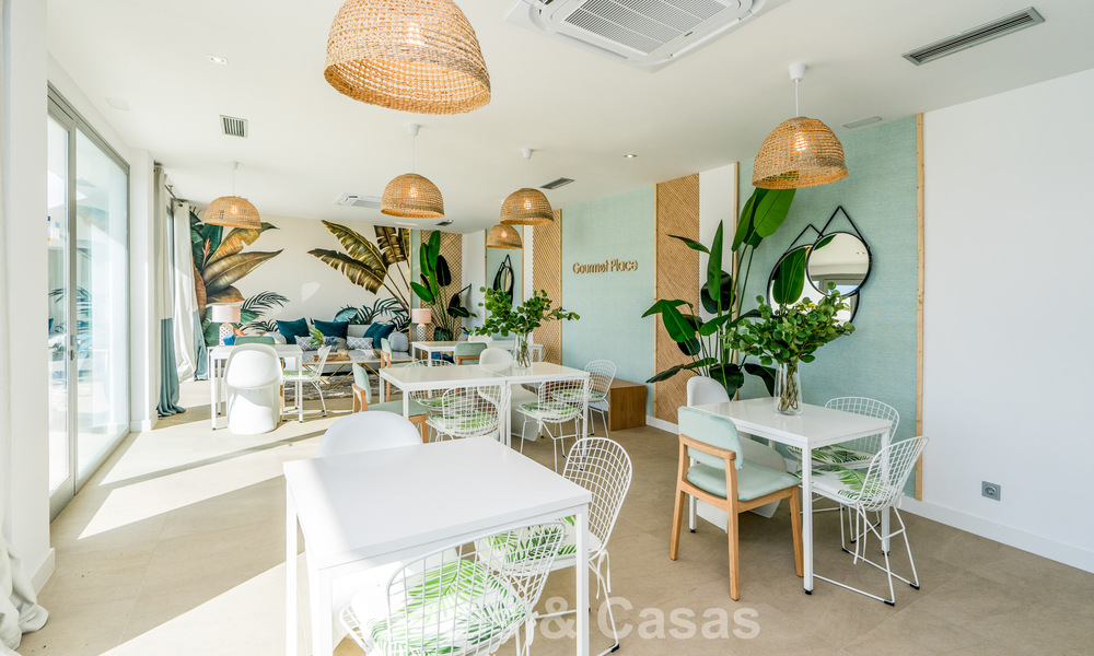 Appartements modernes à vendre dans un projet contemporain avec vue sur la mer à Benalmádena, Costa del Sol 794906