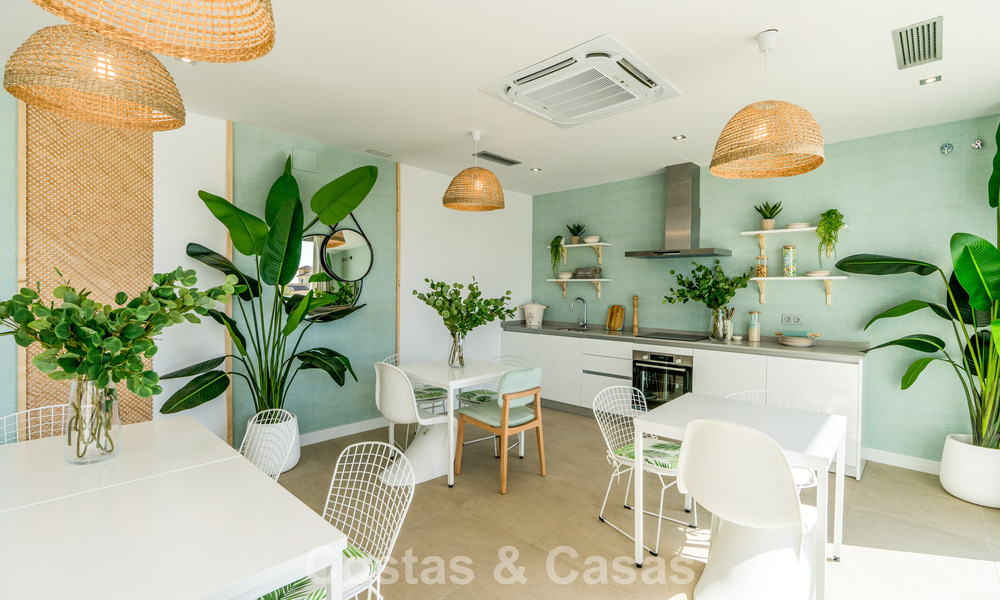 Appartements modernes à vendre dans un projet contemporain avec vue sur la mer à Benalmádena, Costa del Sol 794908