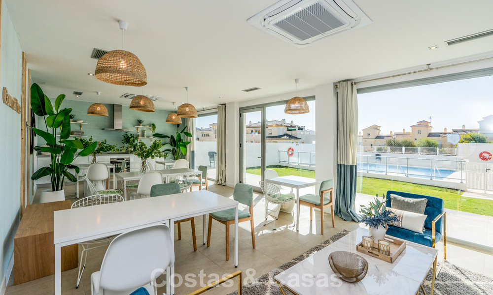 Appartements modernes à vendre dans un projet contemporain avec vue sur la mer à Benalmádena, Costa del Sol 794910