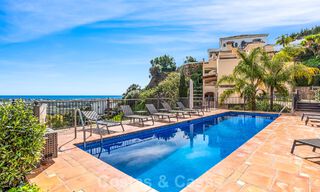 Spacieux penthouse duplex avec vue panoramique sur la mer à vendre dans une résidence fermée à Marbella - Benahavís 794832 