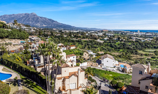 Spacieux penthouse duplex avec vue panoramique sur la mer à vendre dans une résidence fermée à Marbella - Benahavís 794840 