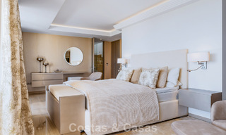 Spacieux penthouse duplex avec vue panoramique sur la mer à vendre dans une résidence fermée à Marbella - Benahavís 794846 