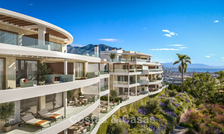 Appartements modernes avec vue panoramique sur la mer à vendre dans un resort de golf à Mijas Costa, Costa del Sol 794773 