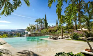 Appartements modernes avec vue panoramique sur la mer à vendre dans un resort de golf à Mijas Costa, Costa del Sol 794775 