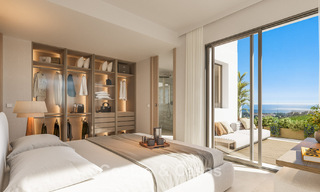 Appartements modernes avec vue panoramique sur la mer à vendre dans un resort de golf à Mijas Costa, Costa del Sol 794785 