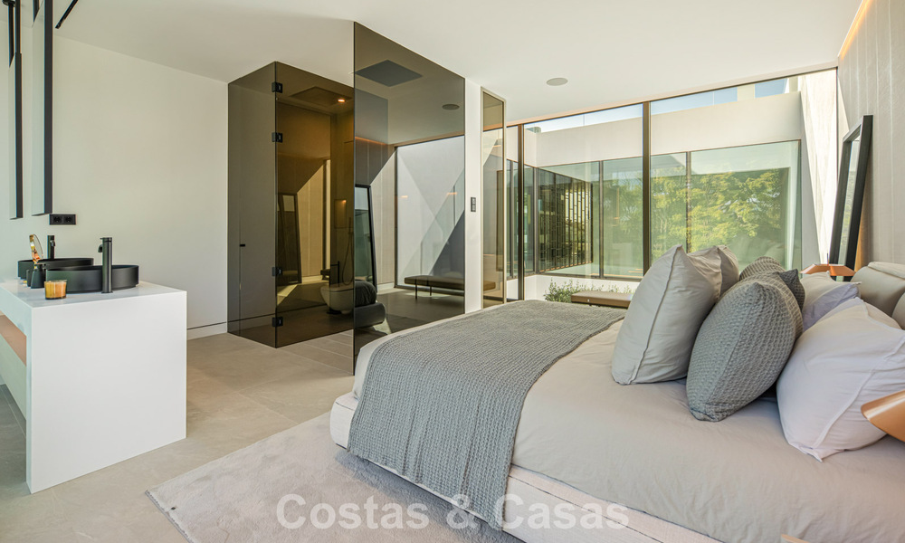Villa mitoyenne ultramoderne avec piscine privée à vendre sur le Golden Mile de Marbella 795043