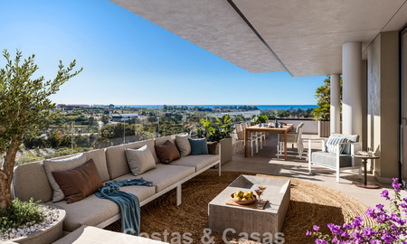 Appartements modernes avec vue imprenable sur la mer à vendre sur la New Golden Mile entre Marbella et Estepona 795072