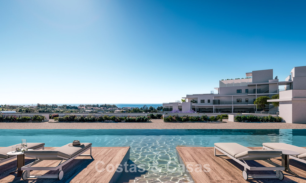 Appartements modernes avec vue imprenable sur la mer à vendre sur la New Golden Mile entre Marbella et Estepona 795077