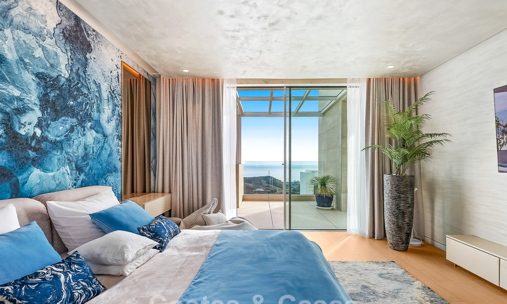 Penthouse de luxe moderne exclusif avec vue panoramique sur la mer à vendre à quelques minutes de Marbella 795328