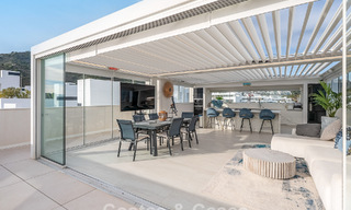 Penthouse de luxe moderne exclusif avec vue panoramique sur la mer à vendre à quelques minutes de Marbella 795335 