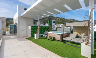 Penthouse de luxe moderne exclusif avec vue panoramique sur la mer à vendre à quelques minutes de Marbella 795337 