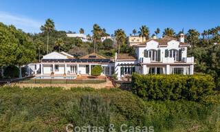 Villa andalouse authentique avec vue panoramique idillique sur le golf à vendre à Sotogrande Alto, Costa del Sol 795172 