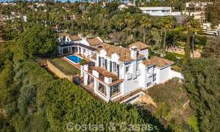 Villa andalouse authentique avec vue panoramique idillique sur le golf à vendre à Sotogrande Alto, Costa del Sol 795173 