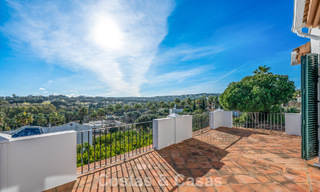 Villa andalouse authentique avec vue panoramique idillique sur le golf à vendre à Sotogrande Alto, Costa del Sol 795177 