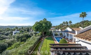 Villa andalouse authentique avec vue panoramique idillique sur le golf à vendre à Sotogrande Alto, Costa del Sol 795178 