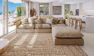 Villas jumelées exclusives avec vue sur la mer à vendre dans un environnement golfique prisé à Mijas, Costa del Sol 795279 