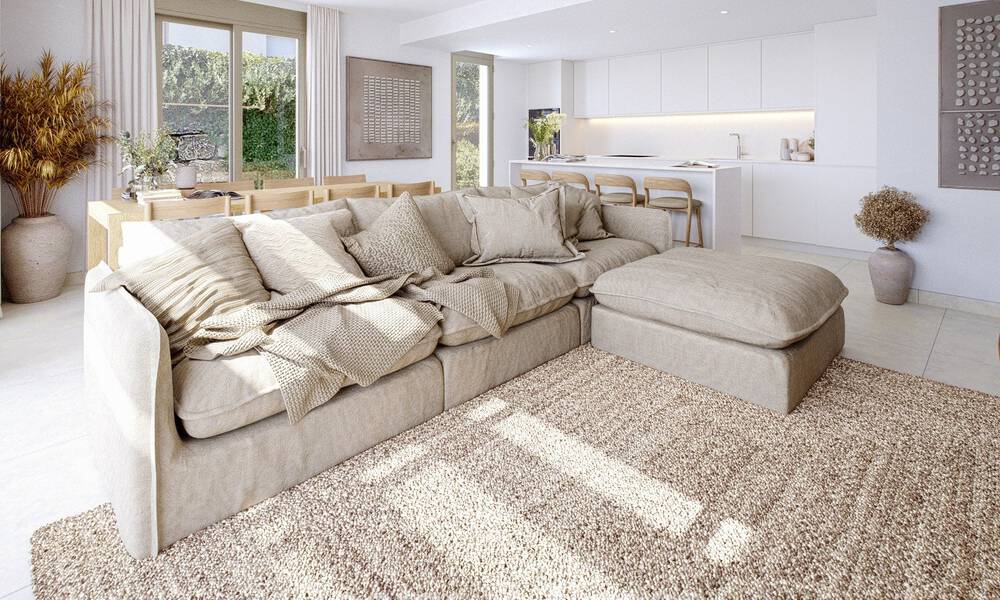 Villas jumelées exclusives avec vue sur la mer à vendre dans un environnement golfique prisé à Mijas, Costa del Sol 795292