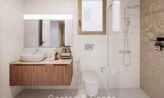 Villas jumelées exclusives avec vue sur la mer à vendre dans un environnement golfique prisé à Mijas, Costa del Sol 795293 