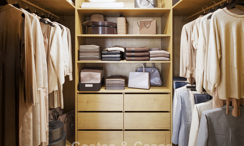 Villas jumelées exclusives avec vue sur la mer à vendre dans un environnement golfique prisé à Mijas, Costa del Sol 795299