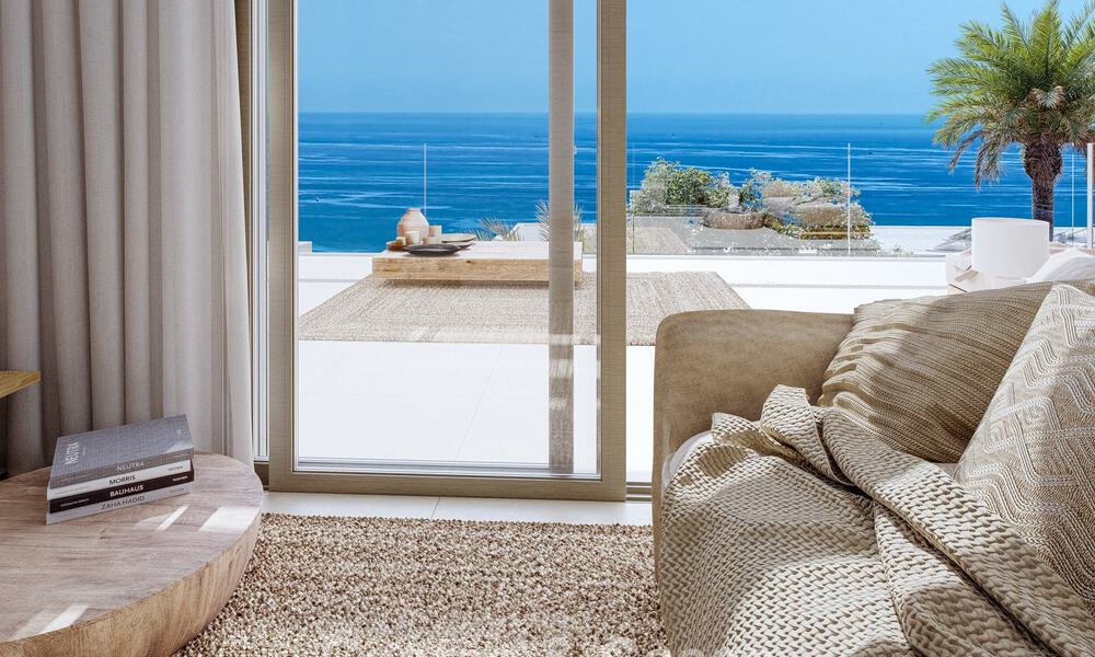 Villas jumelées exclusives avec vue sur la mer à vendre dans un environnement golfique prisé à Mijas, Costa del Sol 795300