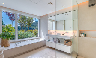 Luxueux appartement contemporain en rez-de-jardin avec vue sur la mer à vendre dans un complexe boutique près de Marbella 795339 