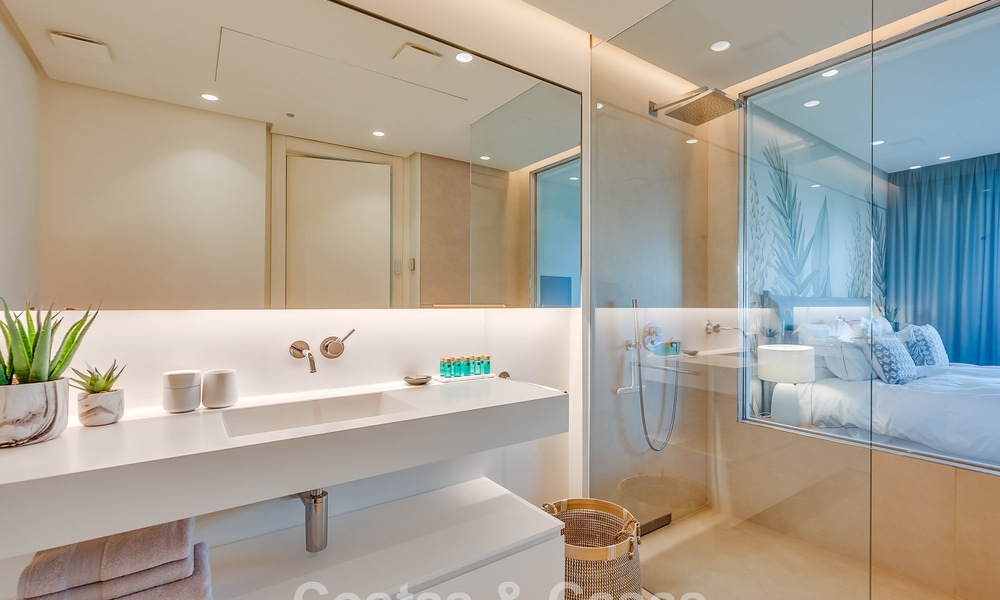 Luxueux appartement contemporain en rez-de-jardin avec vue sur la mer à vendre dans un complexe boutique près de Marbella 795345