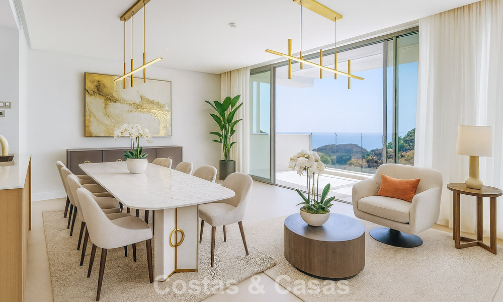 Appartement lumineux avec vue sur la mer à vendre dans un complexe de style resort à quelques minutes de Marbella 795376