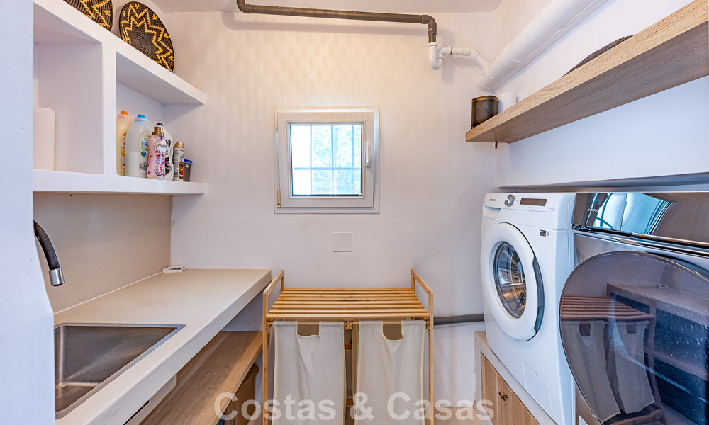 Superbe villa rénovée de style Boho-chic à vendre à Nueva Andalucía, Marbella 795817