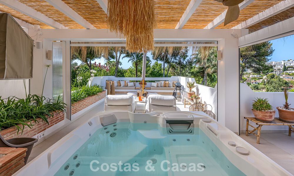 Superbe villa rénovée de style Boho-chic à vendre à Nueva Andalucía, Marbella 795820