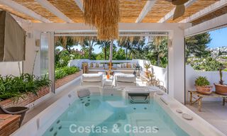 Superbe villa rénovée de style Boho-chic à vendre à Nueva Andalucía, Marbella 795820 