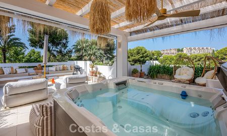 Superbe villa rénovée de style Boho-chic à vendre à Nueva Andalucía, Marbella 795821