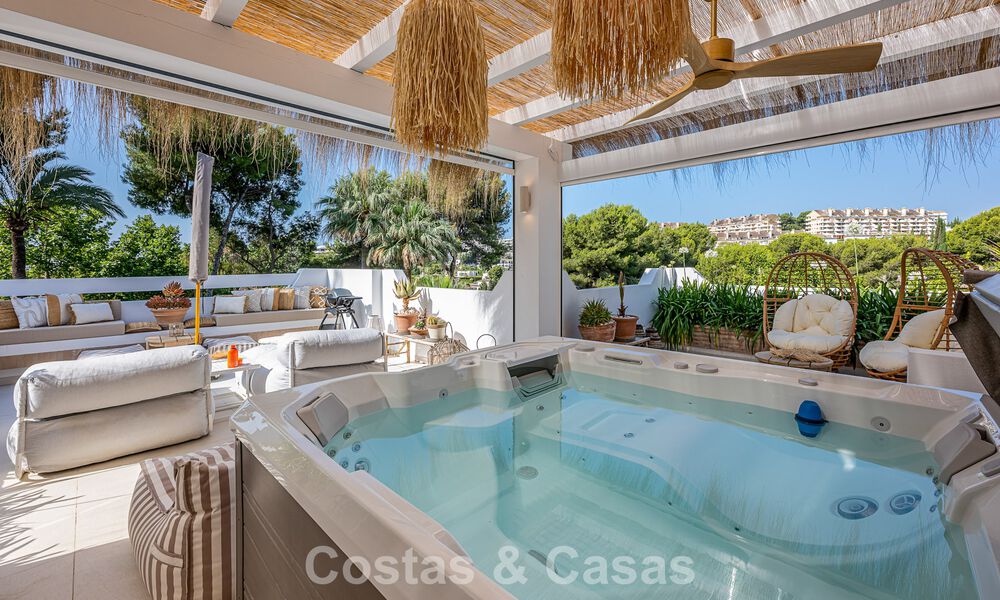Superbe villa rénovée de style Boho-chic à vendre à Nueva Andalucía, Marbella 795821