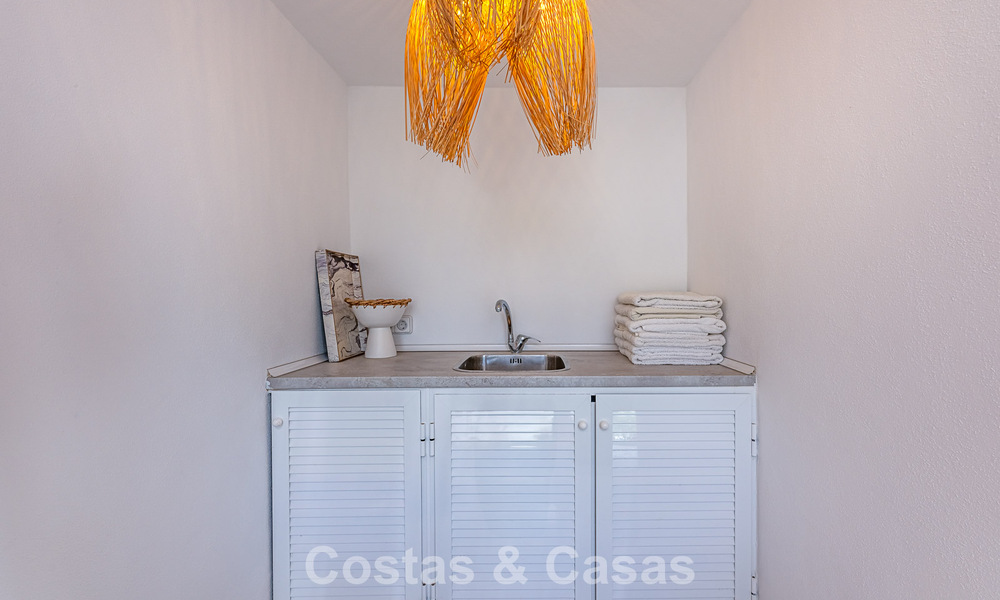 Superbe villa rénovée de style Boho-chic à vendre à Nueva Andalucía, Marbella 795823