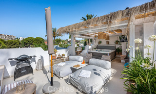 Superbe villa rénovée de style Boho-chic à vendre à Nueva Andalucía, Marbella 795824 
