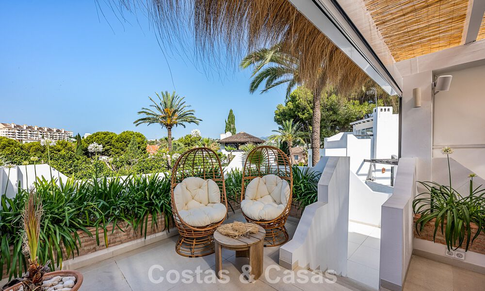 Superbe villa rénovée de style Boho-chic à vendre à Nueva Andalucía, Marbella 795827