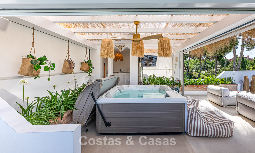 Superbe villa rénovée de style Boho-chic à vendre à Nueva Andalucía, Marbella 795829