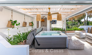 Superbe villa rénovée de style Boho-chic à vendre à Nueva Andalucía, Marbella 795829 