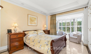 Élégante villa andalouse de luxe avec grand jardin à vendre dans la vallée du golf de Nueva Andalucía, Marbella 795418 