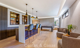 Élégante villa de design avec vues panoramiques à vendre sur la vallée du golf de Nueva Andalucía, Marbella 795672 