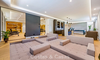 Élégante villa de design avec vues panoramiques à vendre sur la vallée du golf de Nueva Andalucía, Marbella 795673 
